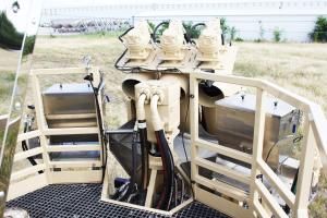Volumetric Feeders on Fracking Truck